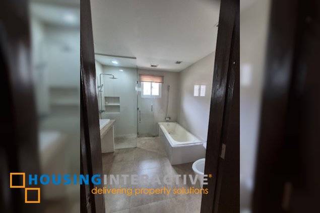 house and lot with pool for rent in san lorenzo village