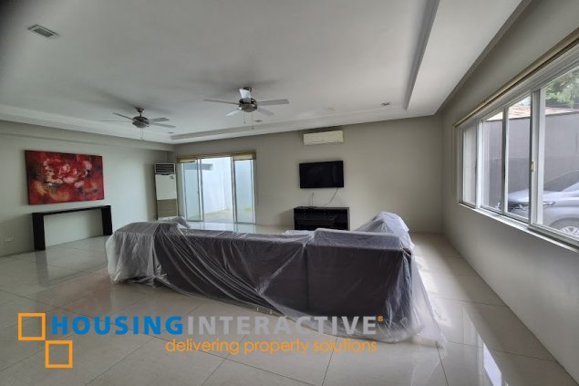 house and lot with pool for rent in san lorenzo village