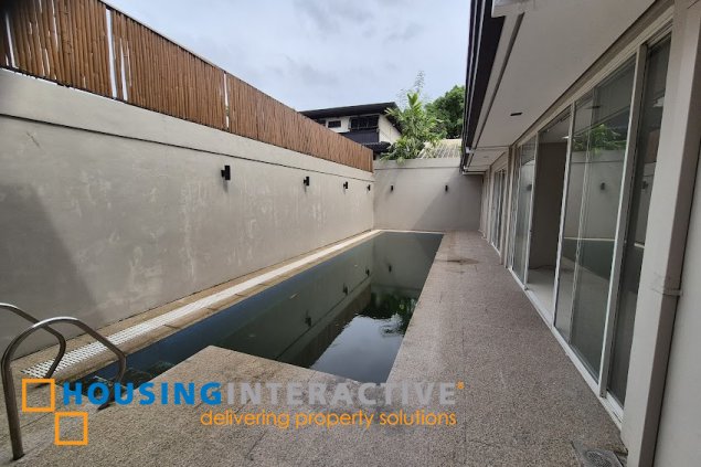 house and lot with pool for rent in san lorenzo village