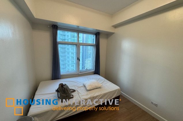 furnished 3br unit with parking for rent in two serendra