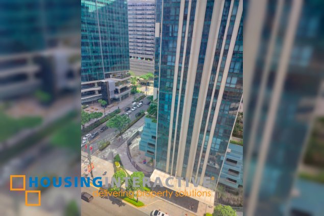 fully furnished 2br unit for rent in uptown ritz residence