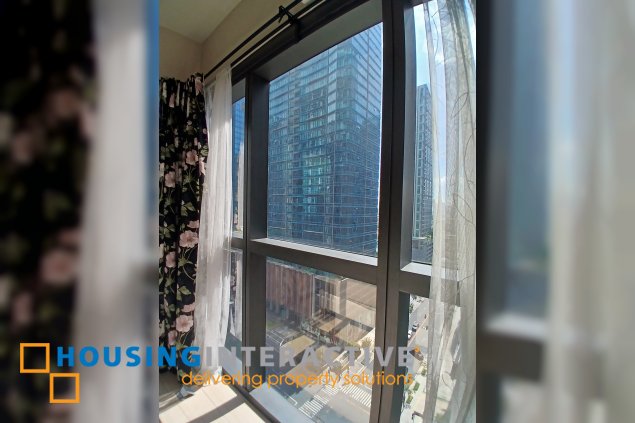 fully furnished 2br unit for rent in uptown ritz residence