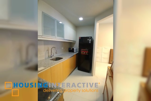 fully furnished 2br unit for rent in uptown ritz residence