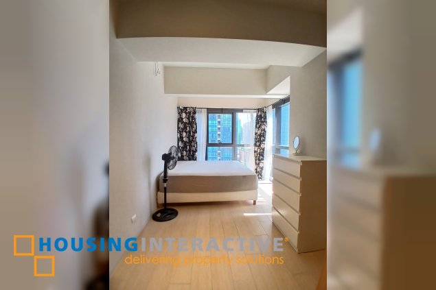 fully furnished 2br unit for rent in uptown ritz residence