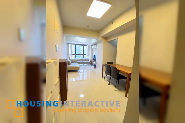 fully furnished 2br unit for rent in uptown ritz residence