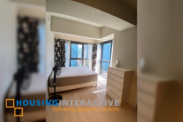 fully furnished 2br unit for rent in uptown ritz residence