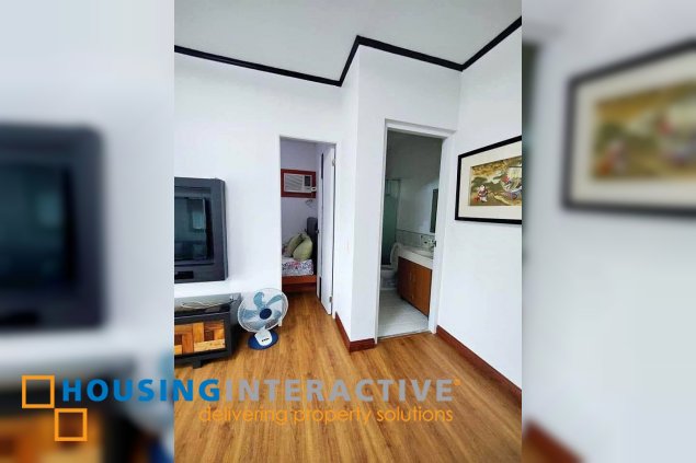 fully furnished 1br unit with parking for lease in two serendra