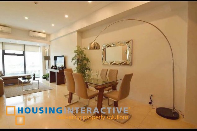 fully furnished 3br unit with parking for lease in grand hyatt residences