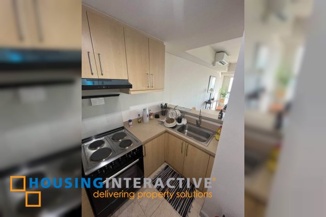 furnished 1br unit with parking for rent in the manansala