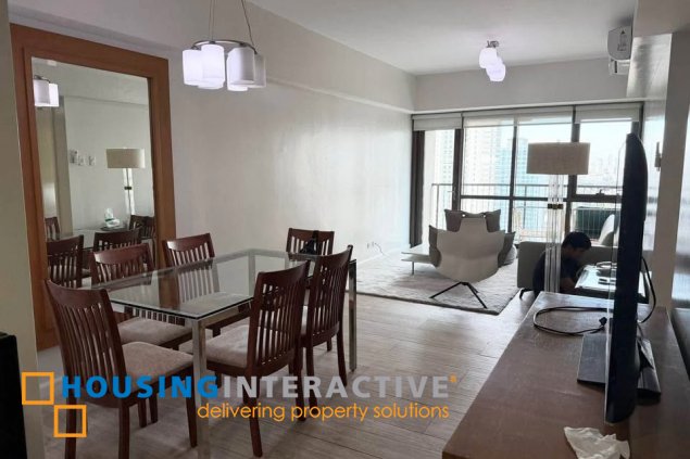 fully furnished 2br unit with parking for rent in joya lofts and towers