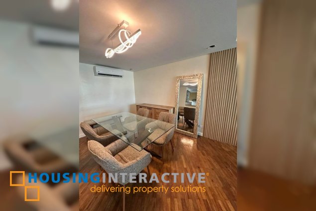 fully furnished 1br unit with parking for lease in the manansala