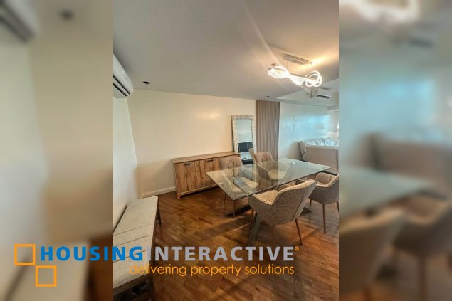 fully furnished 1br unit with parking for lease in the manansala