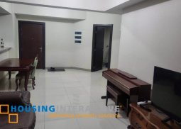 furnished 3br unit with balcony and parking for sale in uptown parksuites