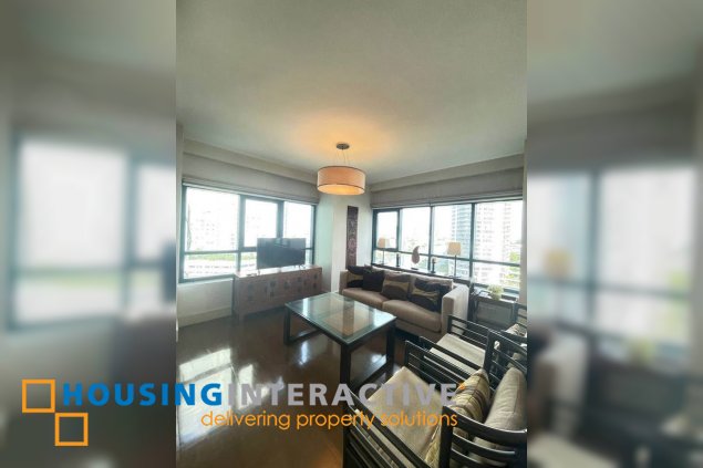 fully furnished 2br unit with parking for rent in edades tower