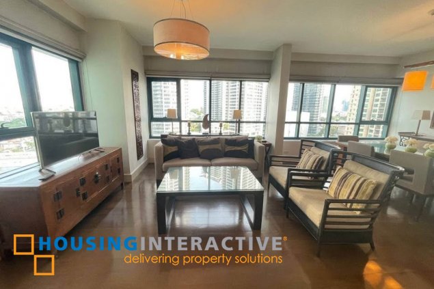 fully furnished 2br unit with parking for rent in edades tower