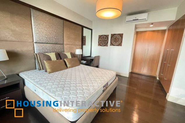 fully furnished 2br unit with parking for rent in edades tower