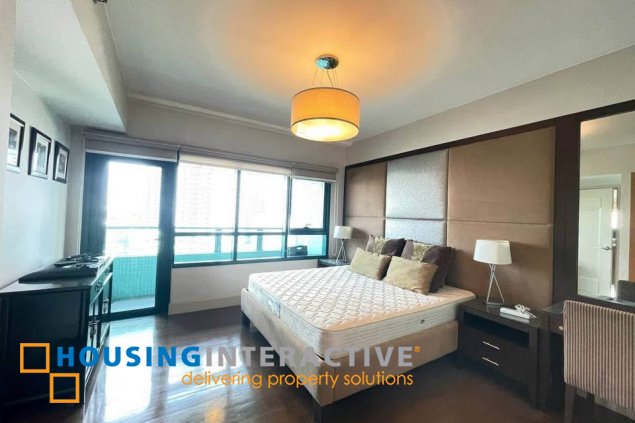 fully furnished 2br unit with parking for rent in edades tower