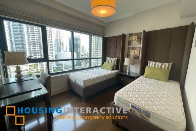 fully furnished 2br unit with parking for rent in edades tower