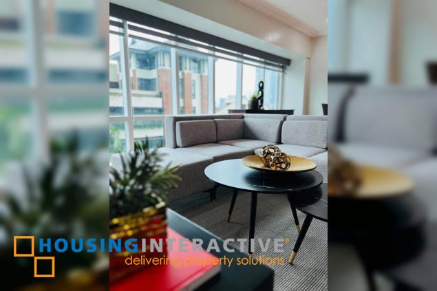 fully furnished 1br unit with parking for rent in hidalgo place