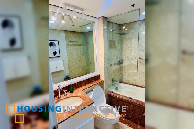 fully furnished 1br unit with parking for rent in hidalgo place