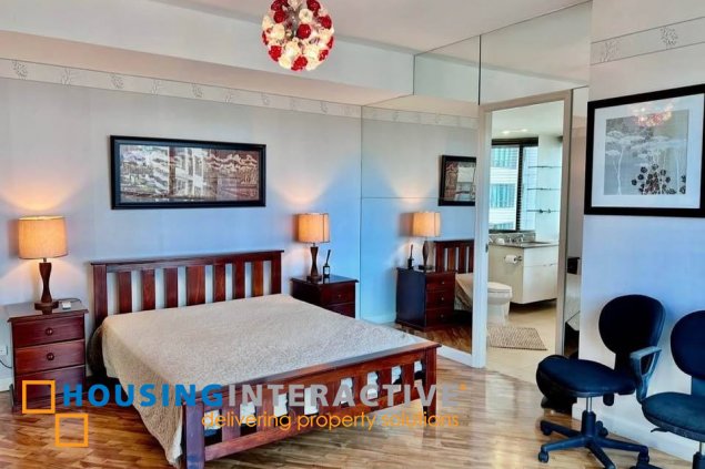 fully furnished 2br unit with parking for lease in joya lofts and towers