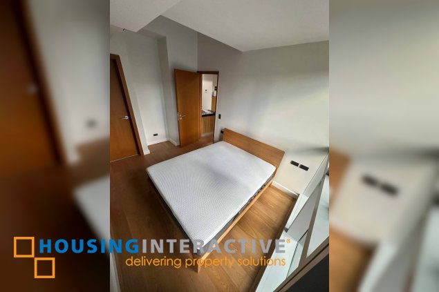 semi-furnished 1br unit with balcony for lease in the seasons residences