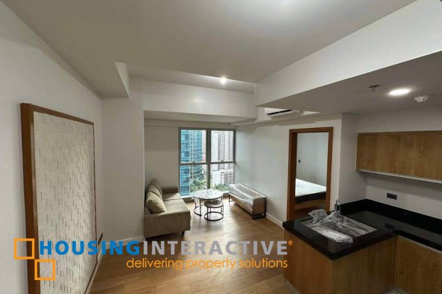 semi-furnished 1br unit with balcony for lease in the seasons residences