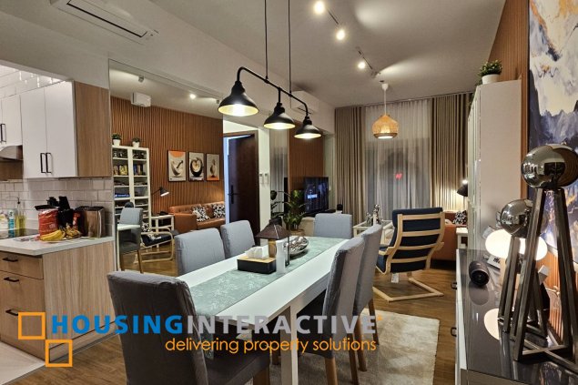 beautifully renovated 2br with parking in taguig