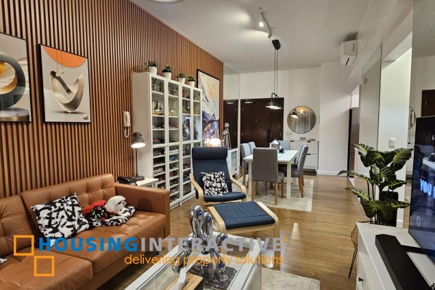 beautifully renovated 2br with parking in taguig