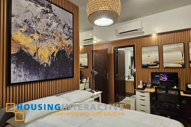 beautifully renovated 2br with parking in taguig
