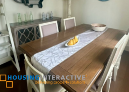 fully furnished 2br with 2 parking for rent in edades tower