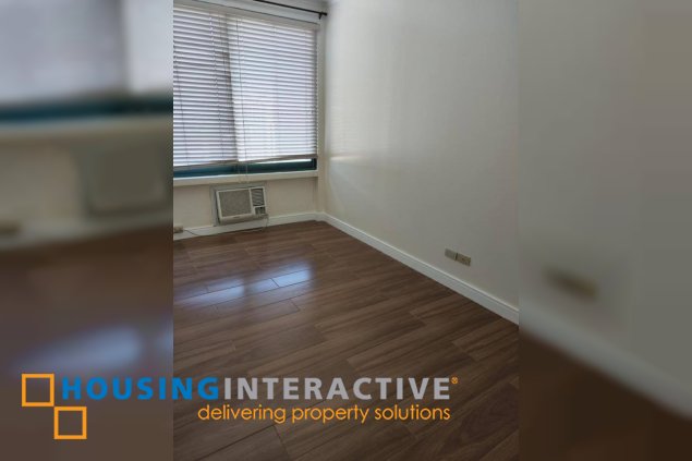 bare 3br unit with parking for sale in west of ayala