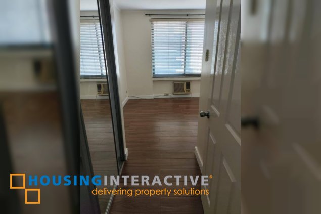 bare 3br unit with parking for sale in west of ayala