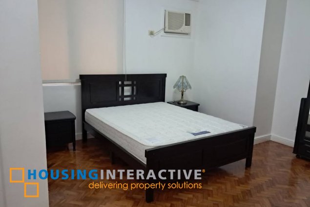 semi-furnished 3br unit with parking for lease in regency at salcedo