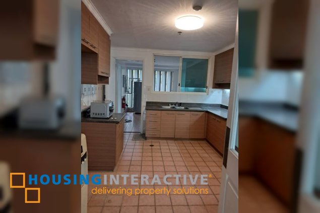 semi-furnished 3br unit with parking for lease in regency at salcedo