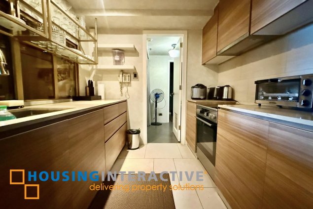 fully furnished 1br unit for lease in one shangri-la place