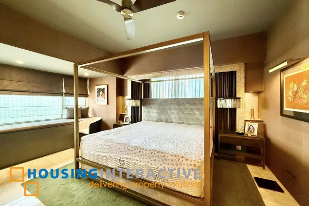 fully furnished 1br unit for lease in one shangri-la place