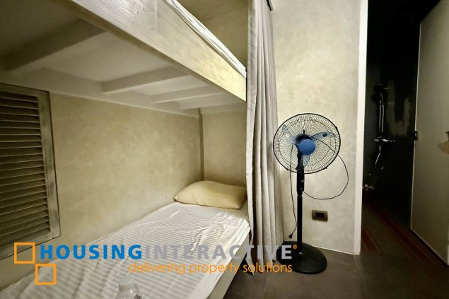 fully furnished 1br unit for lease in one shangri-la place