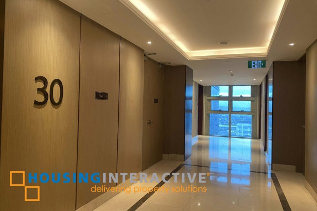 bare 3br unit with parking for sale in grand hyatt residences