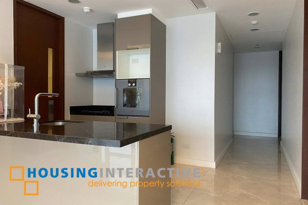 bare 3br unit with parking for sale in grand hyatt residences