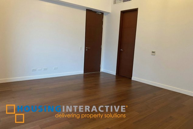 bare 3br unit with parking for sale in grand hyatt residences