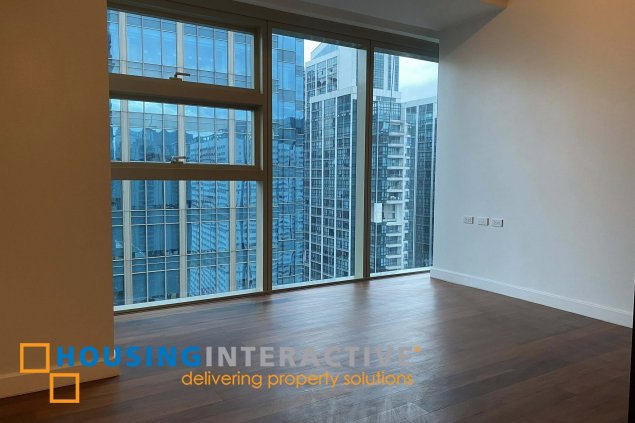 bare 3br unit with parking for sale in grand hyatt residences
