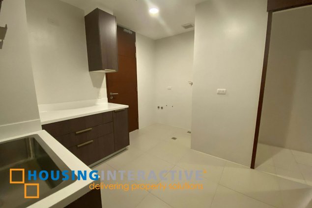 bare 3br unit with parking for sale in grand hyatt residences