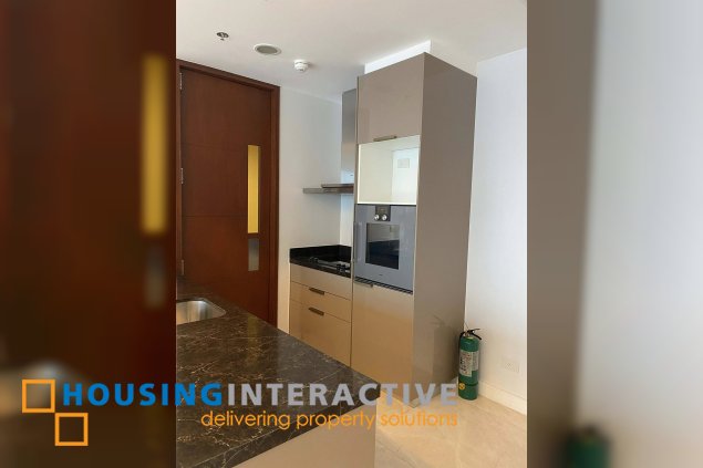 bare 3br unit with parking for sale in grand hyatt residences