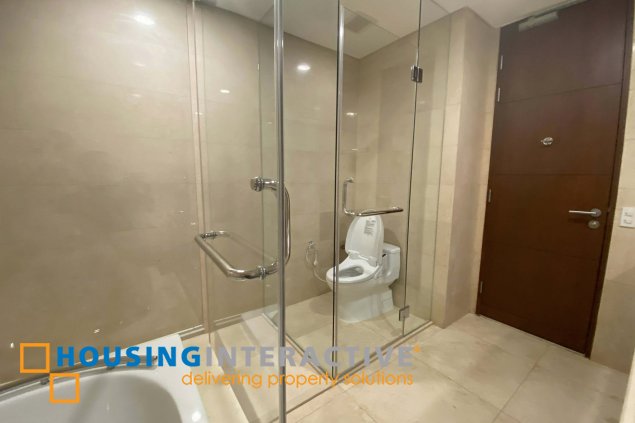 bare 3br unit with parking for sale in grand hyatt residences