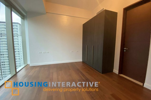 bare 3br unit with parking for sale in grand hyatt residences