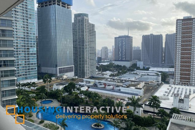 furnished 1br unit for lease in one shangri-la place