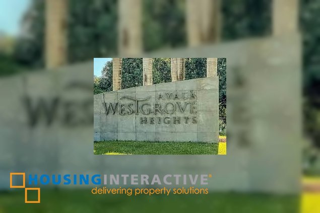 for sale lot in ayala westgrove heights