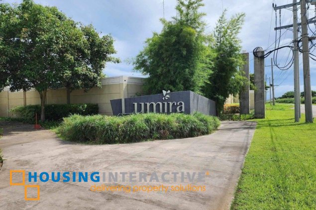 for sale lumira nuvali lot in laguna