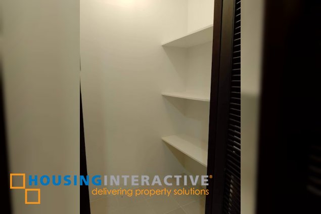 3br fully furnished with parking for rent in verve tower 2